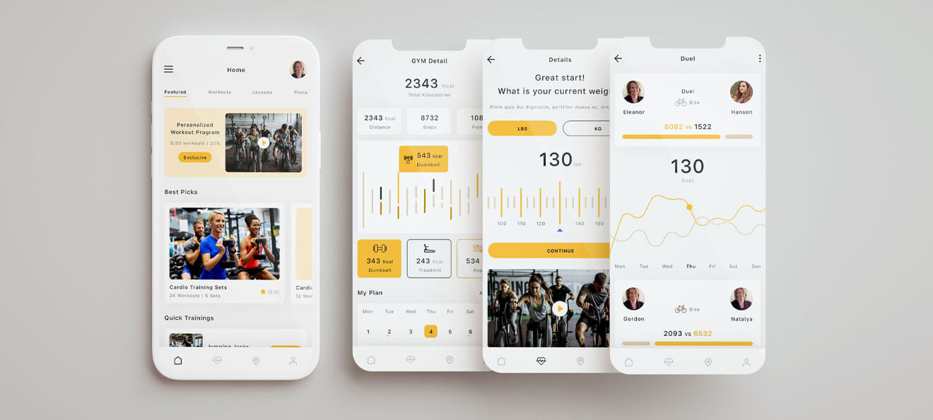 Mobile app design